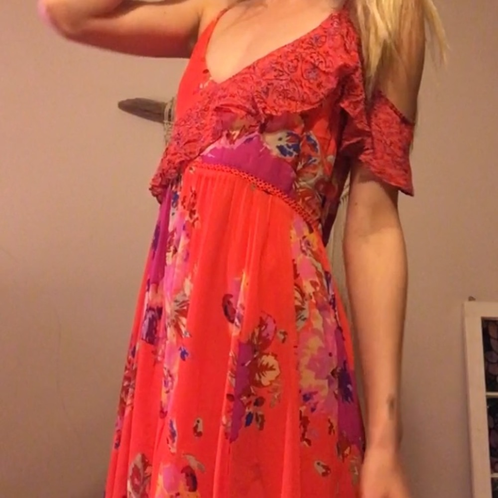 little red summer dress